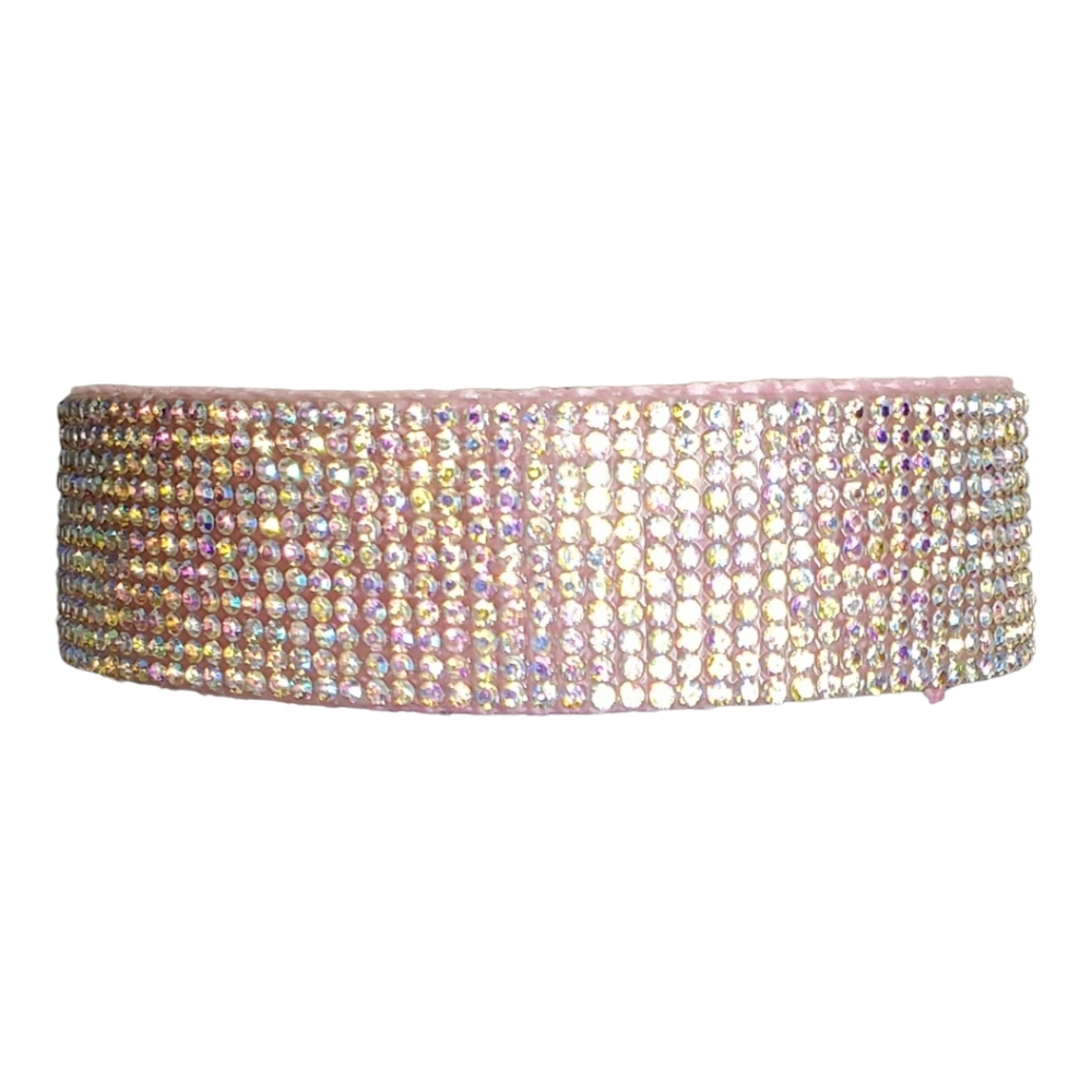 Pink  Bling Pet Collar